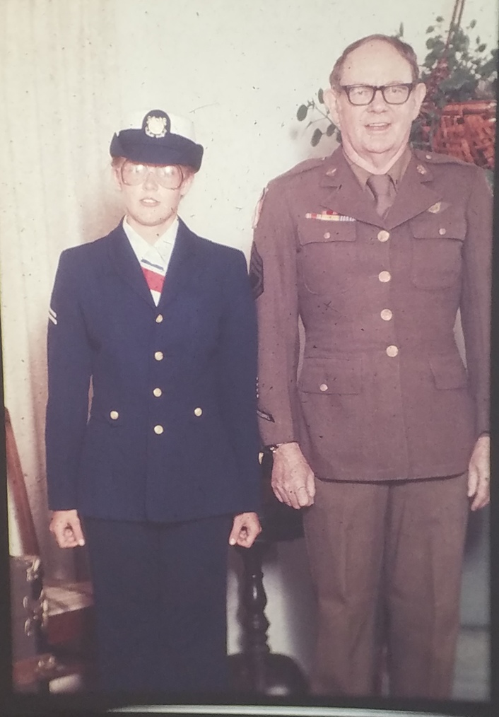 Margaret Warren and her Grandfather Earl Warren